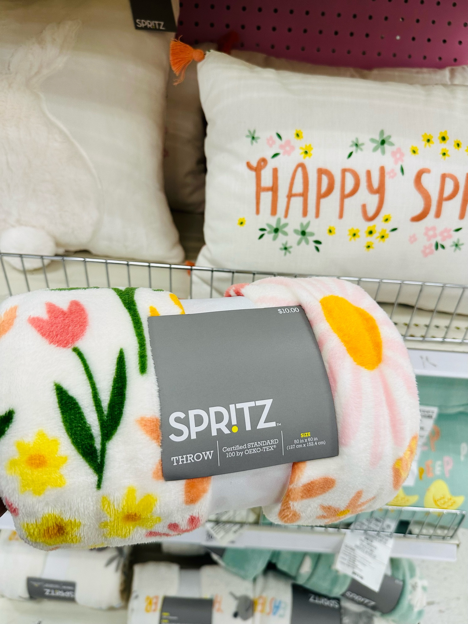 $10 Spritz throw blanket comes in more prints are soft and affordable!


Sale on 20% on Decorative
Pillows & Throws 

#springpillow #easter #homedecor #springrefresh #throwpillow #targetsale #pillow 


#LTKsalealert #LTKSeasonal #LTKfamily