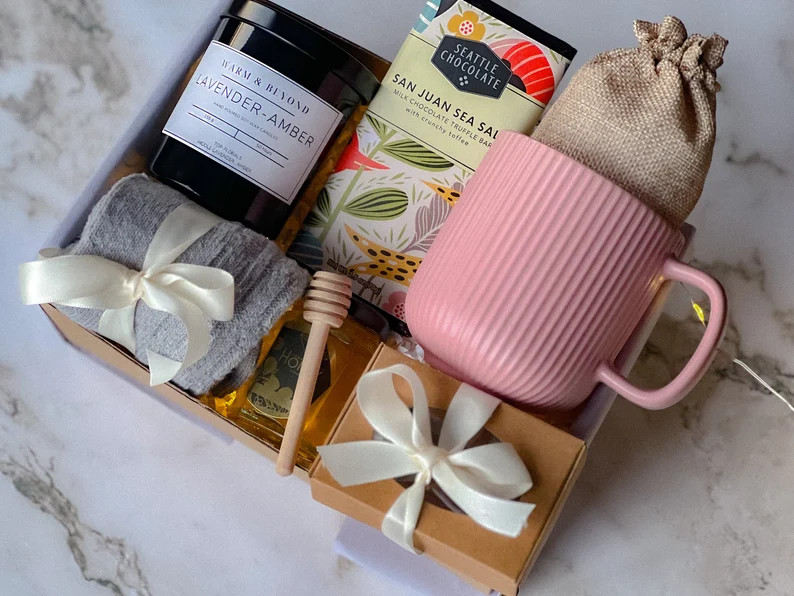Cozy care package, Extra Cozy Hygge box for Mom, Mother's Day Gift, Mom gift, Mother's Day Gift B... | Etsy (US)