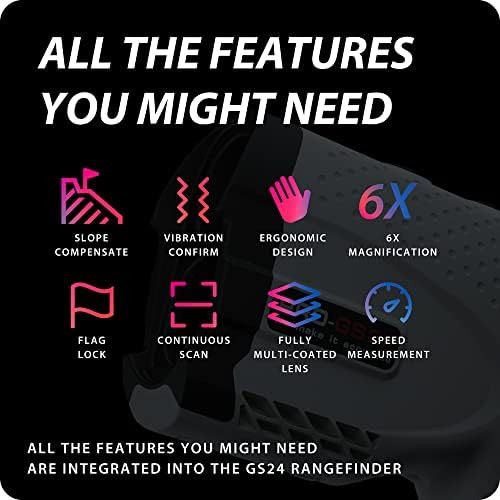 Gogogo Sport Vpro Laser Rangefinder for Golf & Hunting Range Finder Distance Measuring with High-... | Amazon (US)