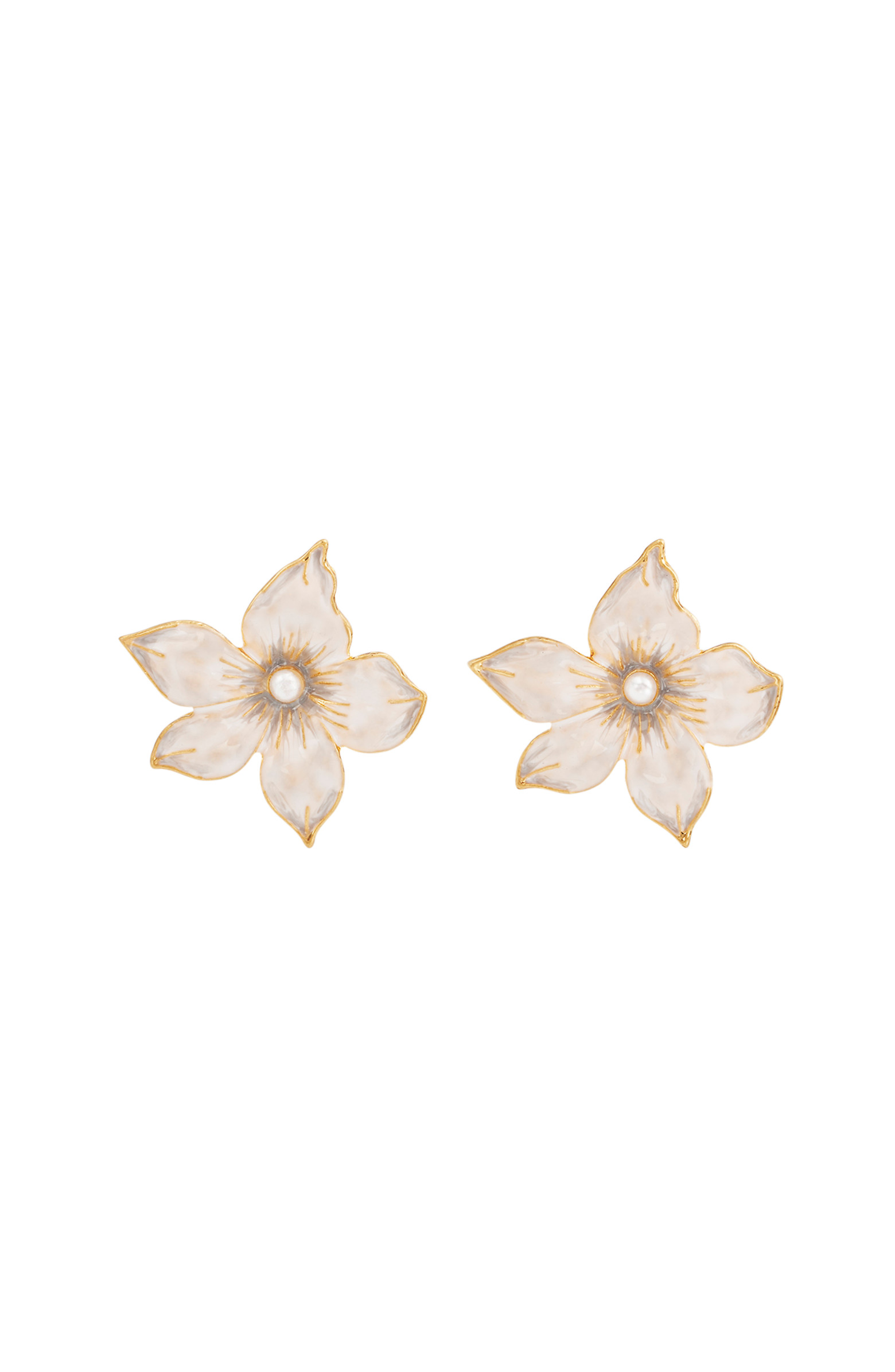 Jasmine & Pearl Oversized Stud Earrings | Nordstrom