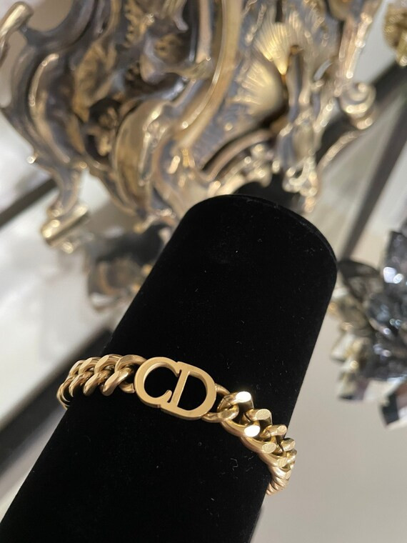 Stainless Steel Link C-D Bracelet | Etsy | Etsy (US)
