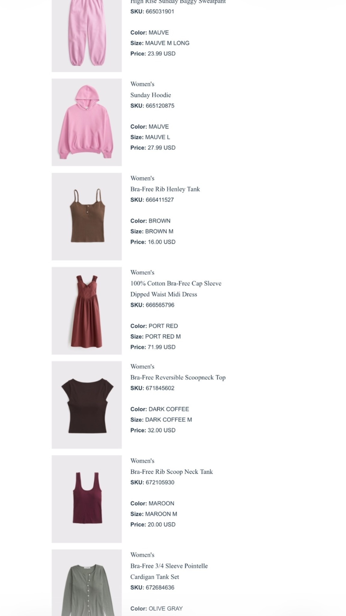 everything I ordered with Abercrombie’s sale! Some repeat purchases in new colors and trying some new finds!

#LTKgrwm #LTKootd #LTKmomlife