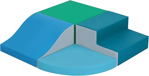 4-Pieces Climbing Toys for Toddlers: PU Leather - Soft Play Climbing for Toddlers - Foam Climbing... | Amazon (US)