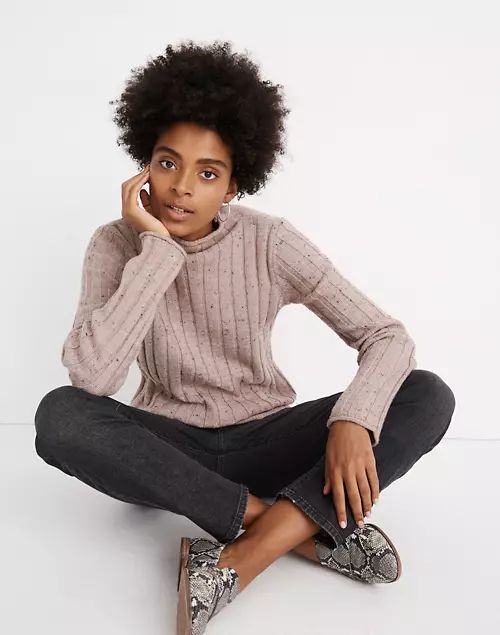 Donegal Evercrest Turtleneck Sweater in Coziest Yarn | Madewell