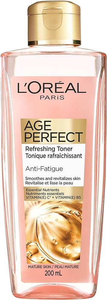 L'Oreal Paris Age Perfect Face Toner, Suitable for Sensitive Skin, Anti Fatigue With Energizing V... | Amazon (CA)
