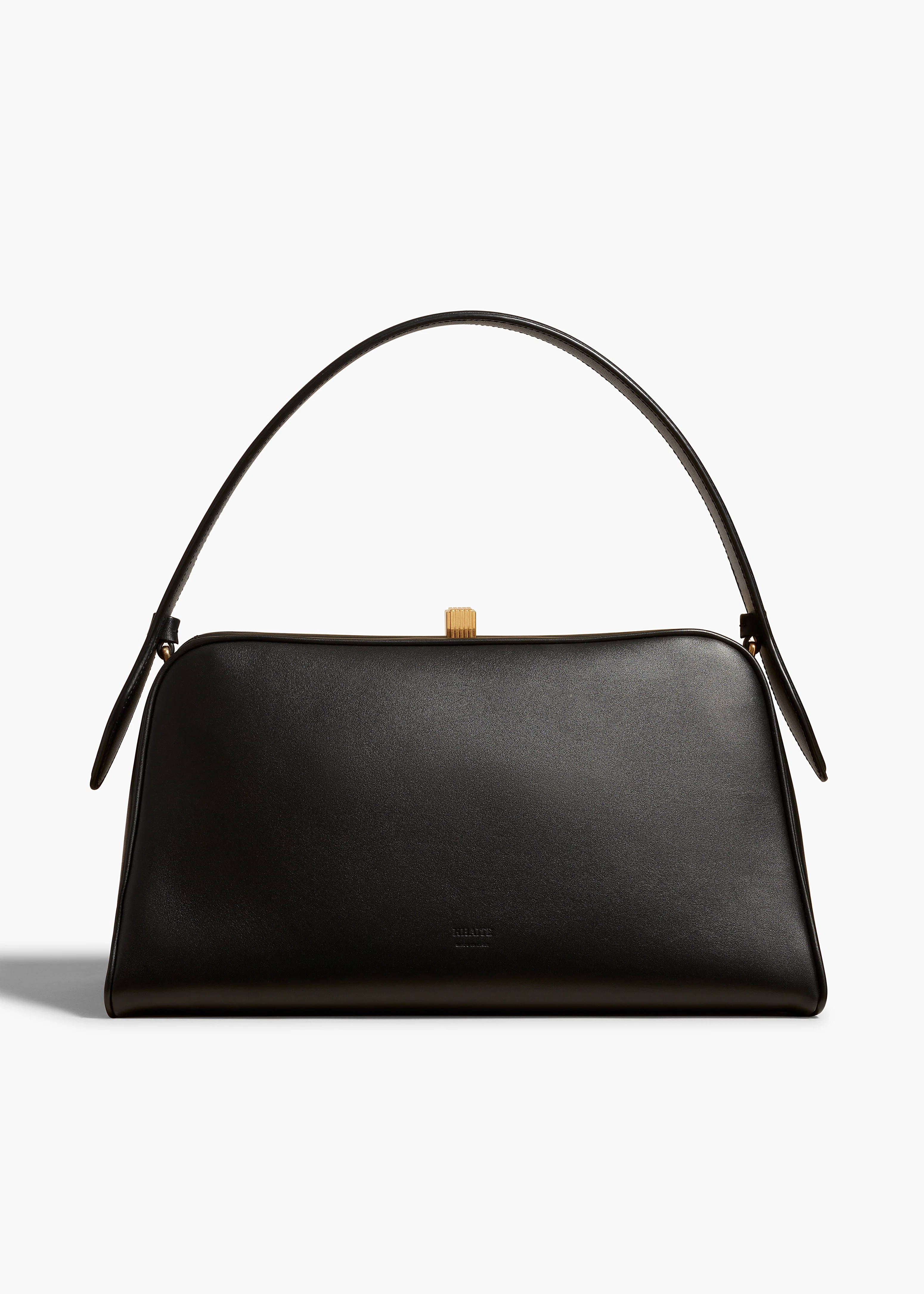KHAITE - Cate Bag In Black Leather | Khaite