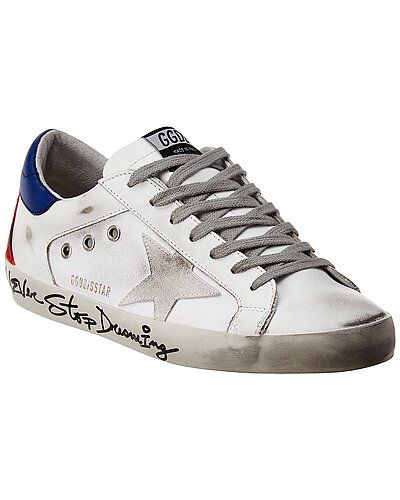 Golden Goose Superstar Canvas & Leather Sneaker | Gilt