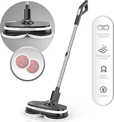 Gladwell Cordless Electric Mop, 3 in 1 Spinner, Scrubber, Waxer Quiet, Powerful Cleaner Spin Scru... | Amazon (US)