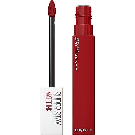 Maybelline New York Super Stay Matte Ink Liquid Lipstick, Long Lasting High Impact Color, Up to 1... | Amazon (US)