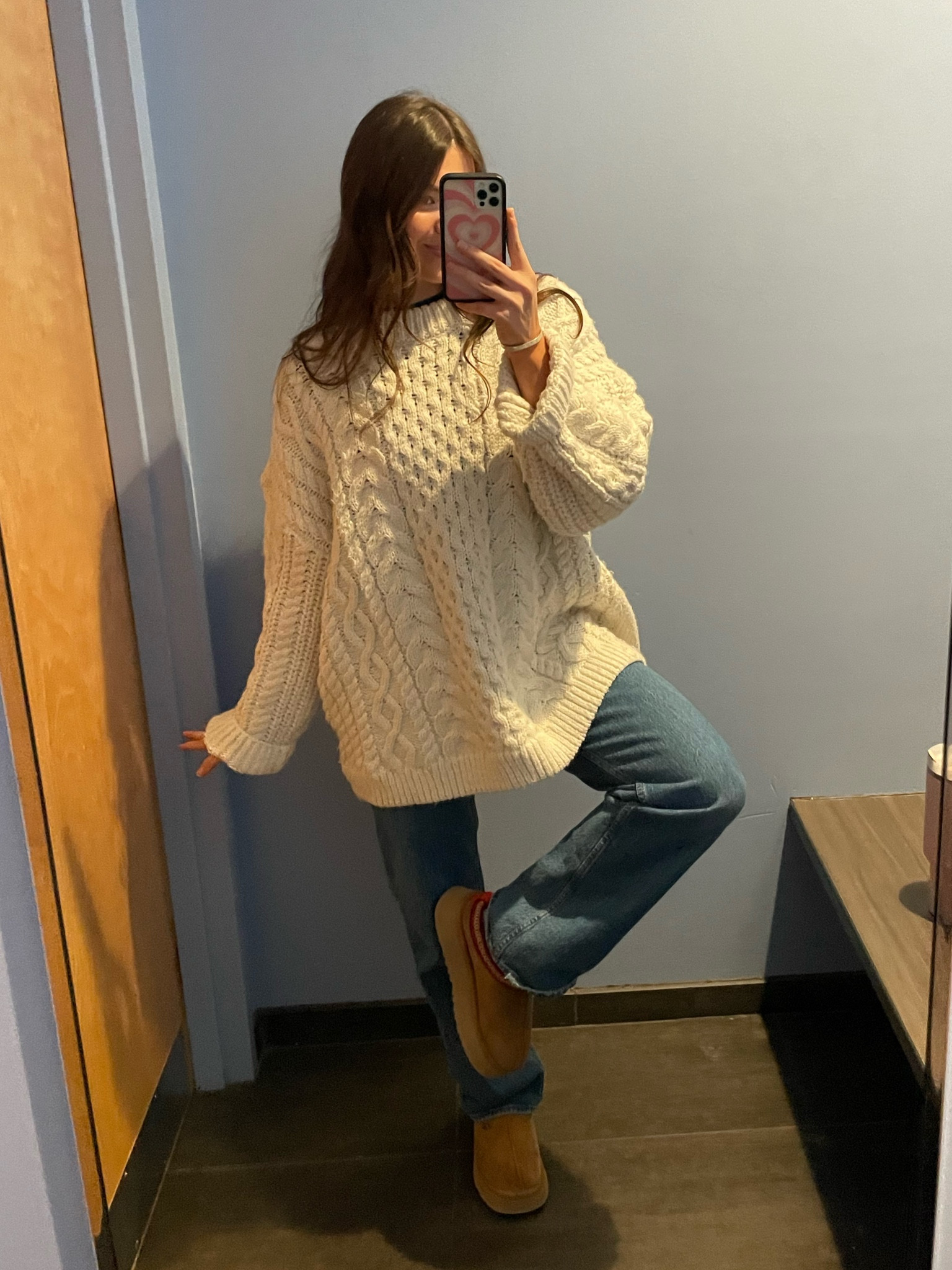 Sweater is from H&M but I bought it 2 years ago! They no longer have the exact one but I linked similar :) The tshirt underneath is pacsun & I  couldn’t find the exact blue color but I linked a different color!!

#LTKSeasonal #LTKHoliday #LTKGiftGuide