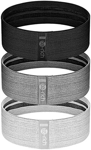 Te-Rich Resistance Bands, Fabric Booty Bands for Women, Cloth Workout Bands Resistance Loop Bands, N | Amazon (US)