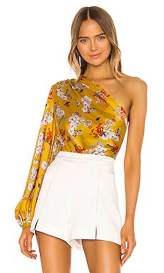 Bronx and Banco Narciss Bodysuit in Yellow from Revolve.com | Revolve Clothing (Global)