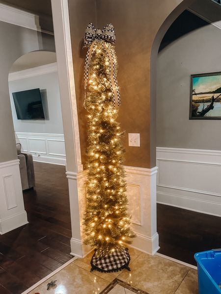 Gorgeous pencil tree. I tagged this specific one and some others I think are gorgeous. Perfect in a small space or to fill a small corner of your home with Holiday magic #walmart #christmastree #penciltree 

#LTKHoliday #LTKSeasonal #LTKhome