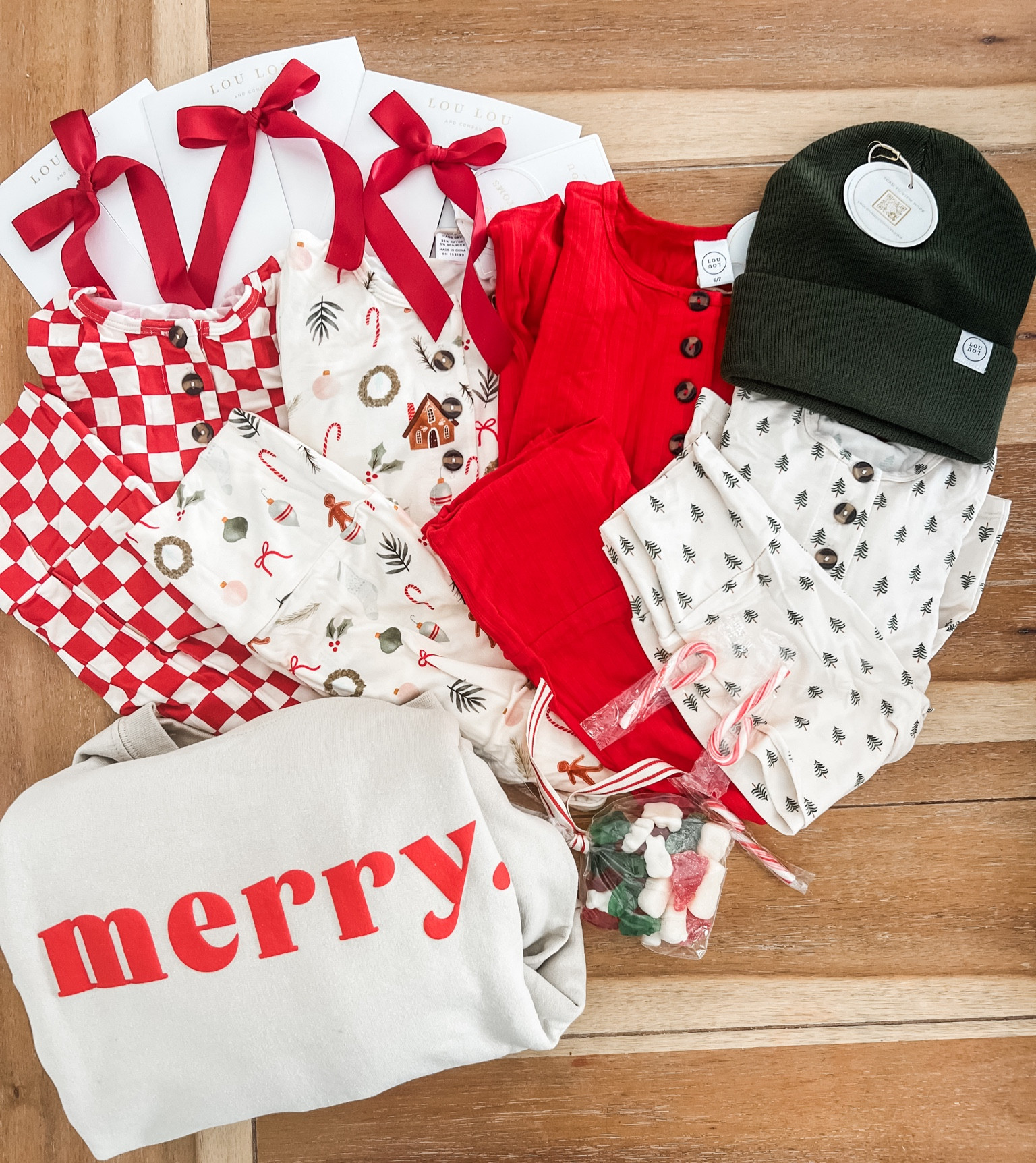 Christmas pjs ❤️🌲I love how these prints pair together!! And they have size newborn- 7/8! Plus a cozy crewneck for me 👏🏼 code 15KIM to save 💰

#LTKFamily #LTKHoliday #LTKSeasonal