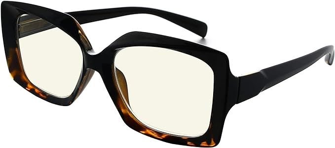 Eyekepper Blue Light Filter Glasses for Women Reading Design Readers Block Blue Rays Eyeglasses -... | Amazon (US)