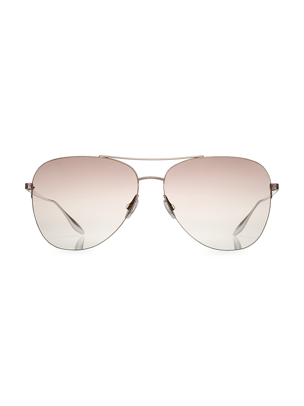 Barton Perreira Women's 62MM Aviator Sunglasses - Rose | Saks Fifth Avenue