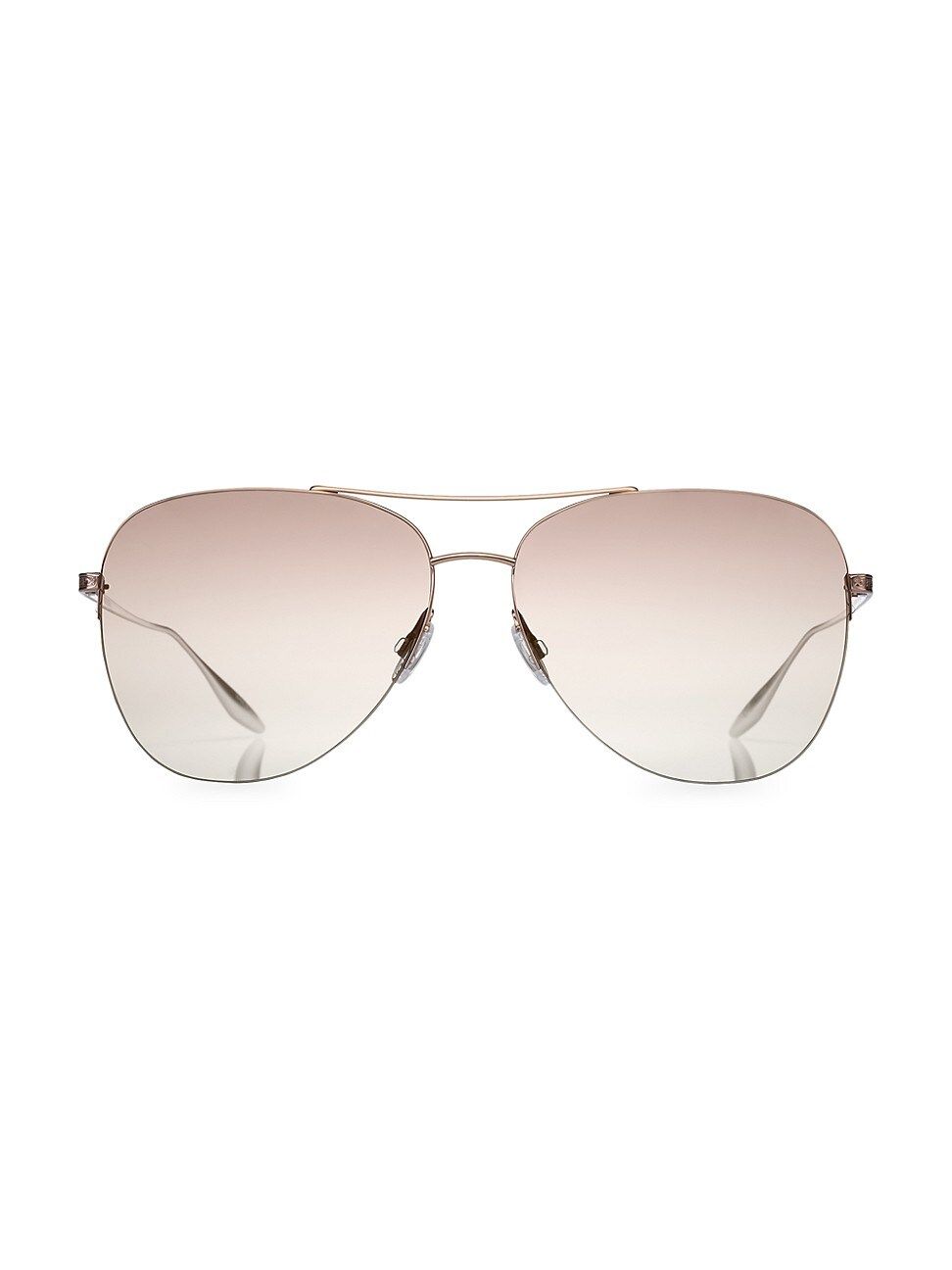 Barton Perreira Women's 62MM Aviator Sunglasses - Rose | Saks Fifth Avenue