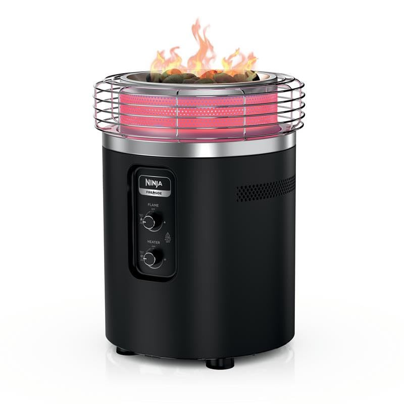 Ninja Fireside360™ Outdoor Heater & Fire Pit with 3 Modes – Flame, Heat, Flame & Heat, Portab... | Amazon (US)