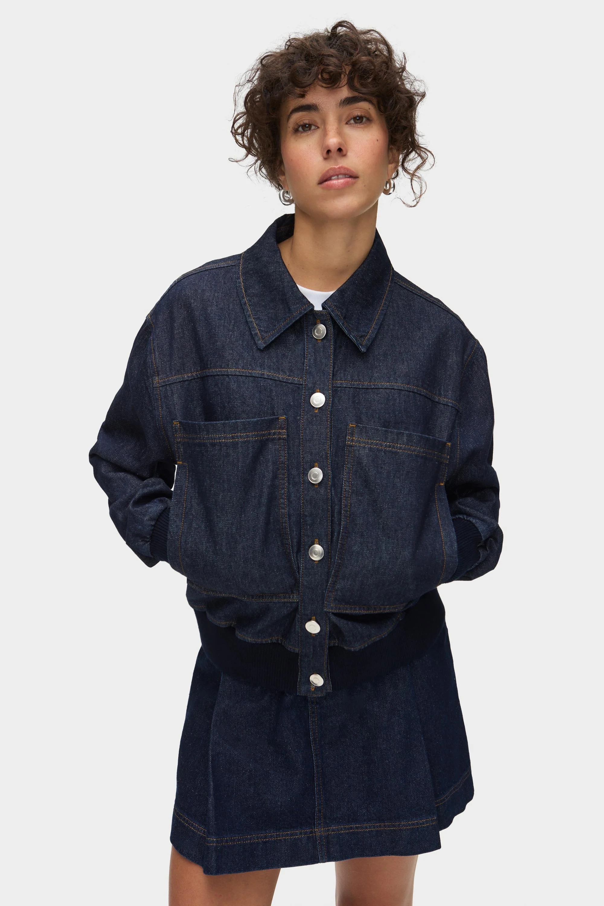 ALIGNE Denim Jacket - Indigo | Sasha | ALIGNE UK & EU