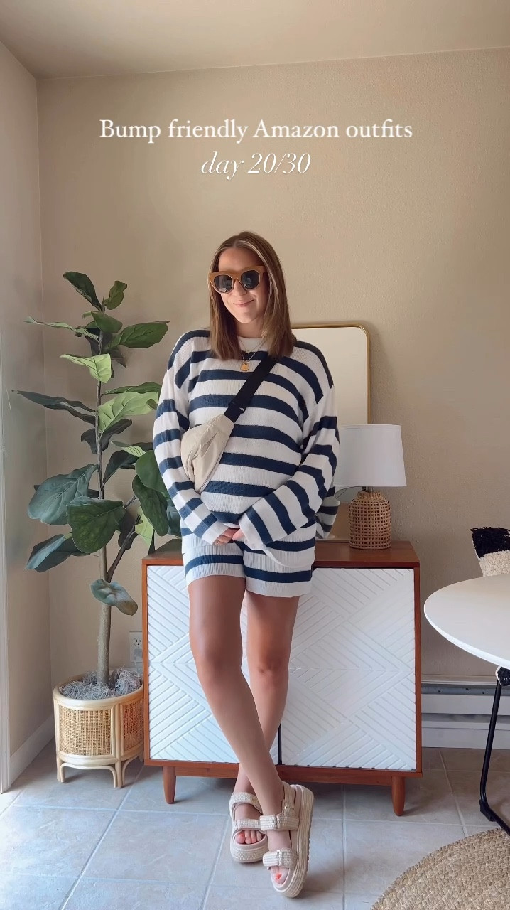 30 days of bump friendly Amazon outfits 🤰🏼 DAY 20 

This set is a great look for less option! It’s a perfect lightweight knit, so perfect to transition into cooler weather. I sized up to a medium for the bump!

Amazon finds | Amazon fashion | Amazon style | bump friendly 

#LTKStyleTip #LTKBump