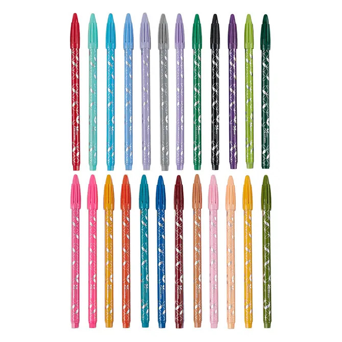 Colorful Fine-Tip Markers 24-Pack | Erin Condren | Erin Condren