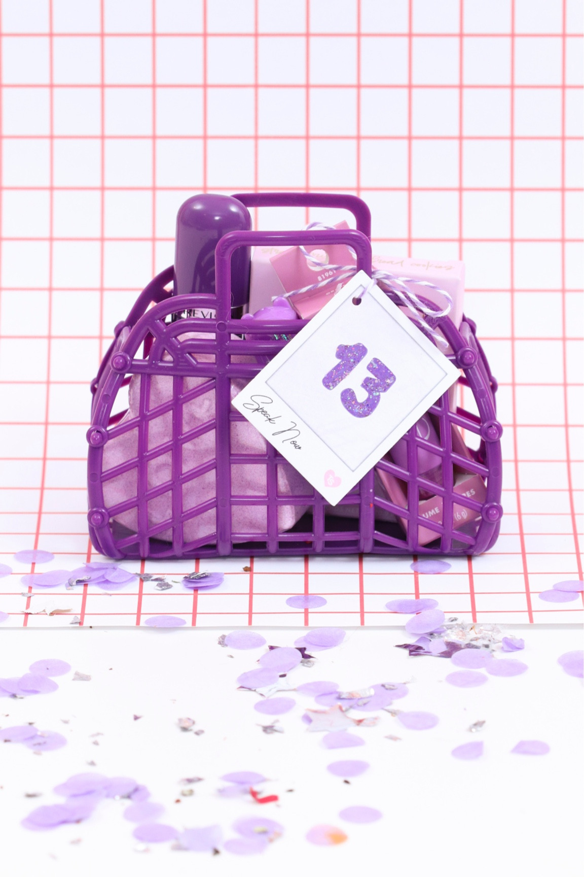 MINI Jelly Bag Gift Series: Taylor Swift Eras. #10 is SPEAK NOW
💜💜💜
This final mini for the sweetest Swiftie:
💜 Bath bomb
💜 Berry Sweet snack!
💜 A selection of 3 of the cutest Lip Balms…speak now! 

Perfect for Easter, birthdays, party favors or just because! SAVE for that special Swiftie!
💜💜 SHARE with your fellow Swifties!
FOLLOW along for more Eras gift ideas!
 💜 💜  #giftbasketideas #taylorswiftfavors #taylorswiftparty #taylorswiftgiftideas
#ltkgifts

#LTKparties #LTKSeasonal #LTKkids