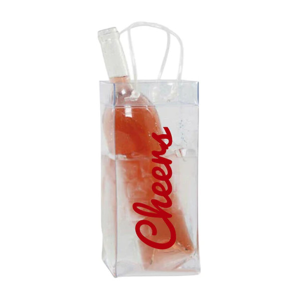 Cheers Wine Bag | Sprinkled With Pink