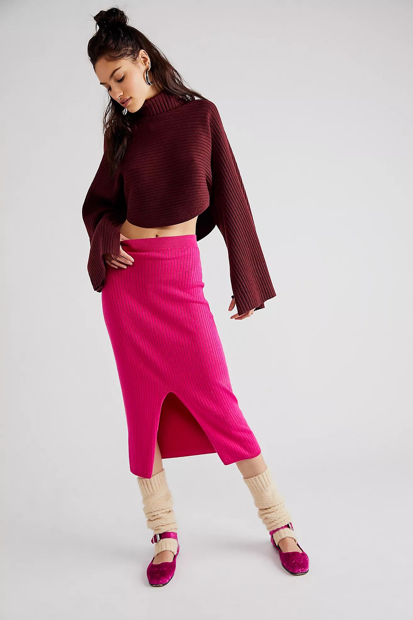 Skyline Midi Skirt | Free People (Global - UK&FR Excluded)