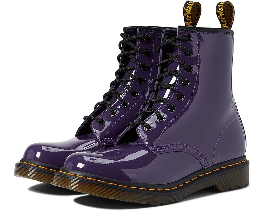 Dr. Martens 1460 Patent Leather Boots | Zappos