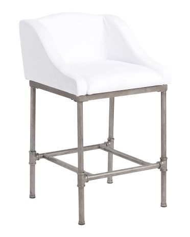 34in Dillon Metal Counter Height Stool | TJ Maxx