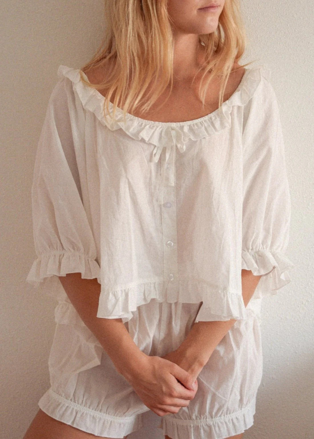 The Romeo Sleep Set - White | Sonderhaus