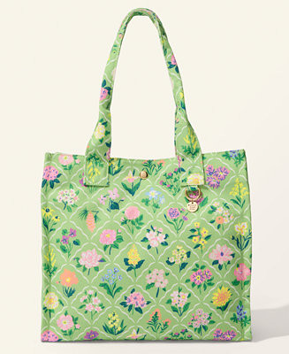 Macy's Flower Show State Flowers Print Tote Bag, Macy's Exclusive - Macy's | Macy's