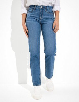 AE x The Jeans Redesign '90s Straight Jean | American Eagle Outfitters (US & CA)