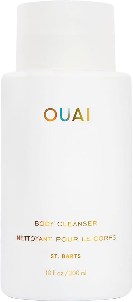 OUAI Body Cleanser, St. Barts - Foaming Body Wash with Jojoba Oil and Rosehip Oil to Hydrate, Nur... | Amazon (US)