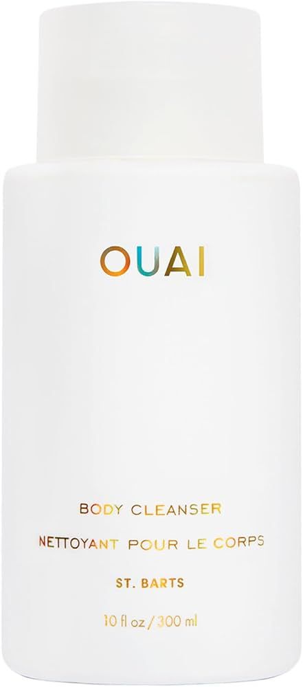 OUAI Body Cleanser, St. Barts - Foaming Body Wash with Jojoba Oil and Rosehip Oil to Hydrate, Nur... | Amazon (US)