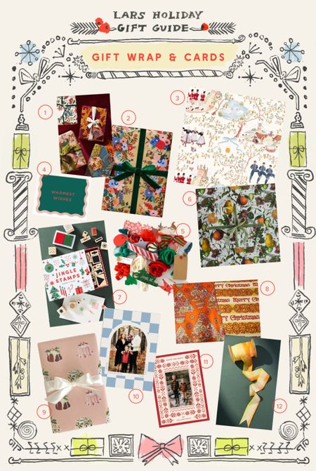 Holiday gift guides continue with wrapping paper and cards. Even family photo cards! 

#LTKSeasonal #LTKCyberweek #LTKHoliday