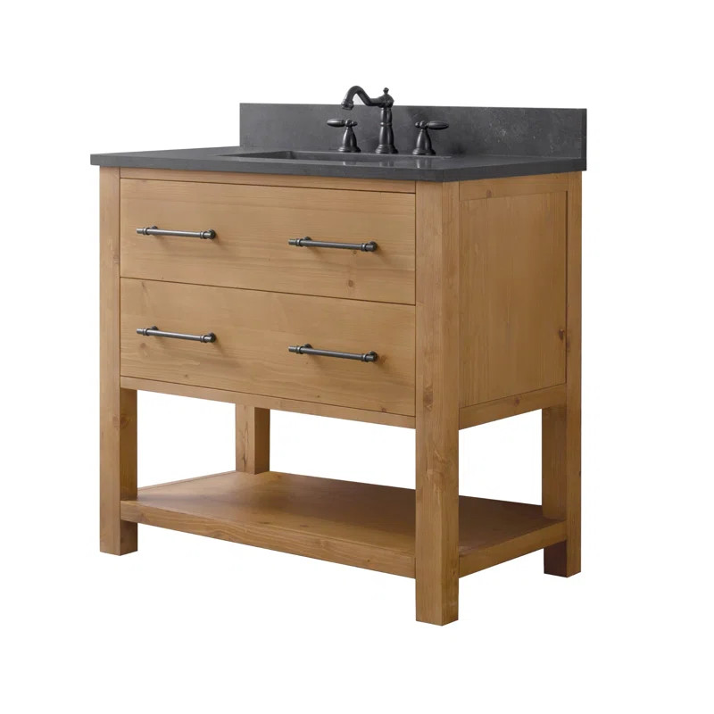 Keri 36'' Free-standing Single Bathroom Vanity with Vanity Top | Wayfair North America