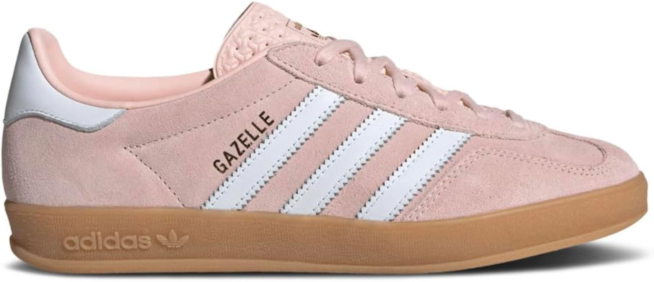 Adidas Gazelle Indoor Womens Sneaker (Sandy Pink, US Footwear Size System, Adult, Women, Numeric,... | Amazon (US)
