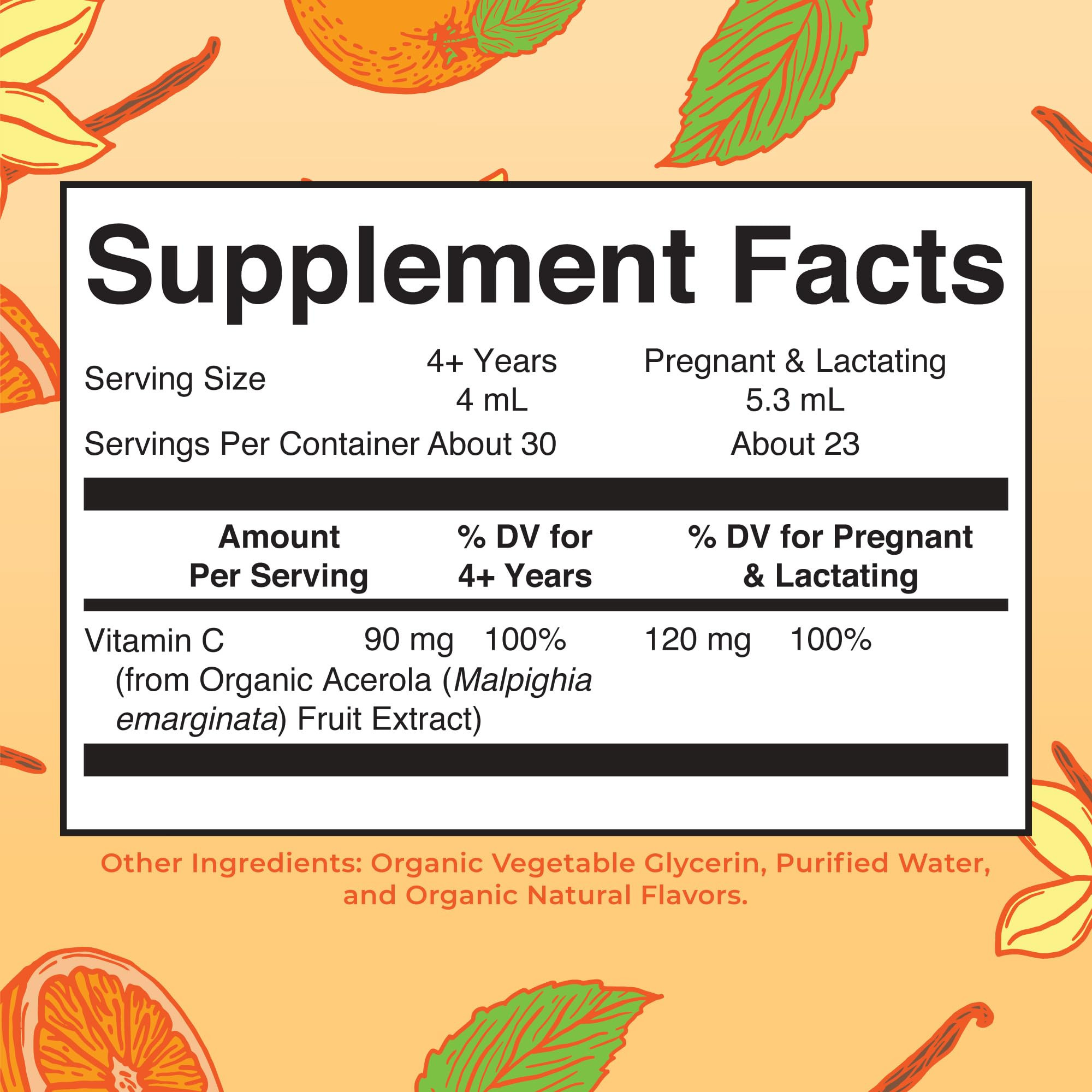 MARYRUTH'S Organic Vitamin C Supplement | Liquid Vitamin C Liquid Drops for Adults & Kids | Immun... | Amazon (US)