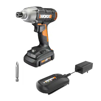 WORX Power Share 20-volt max 1/4-in Cordless Impact Driver (Battery Included and Charger Included... | Lowe's