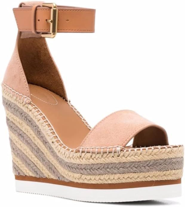 See by Chloe Women's Platform Glyn Espadrille Shoes Sandals Crosta | Amazon (US)