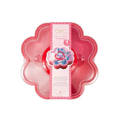 Cook With Color Valentine Flower-Shaped Snacklebox Red | Target
