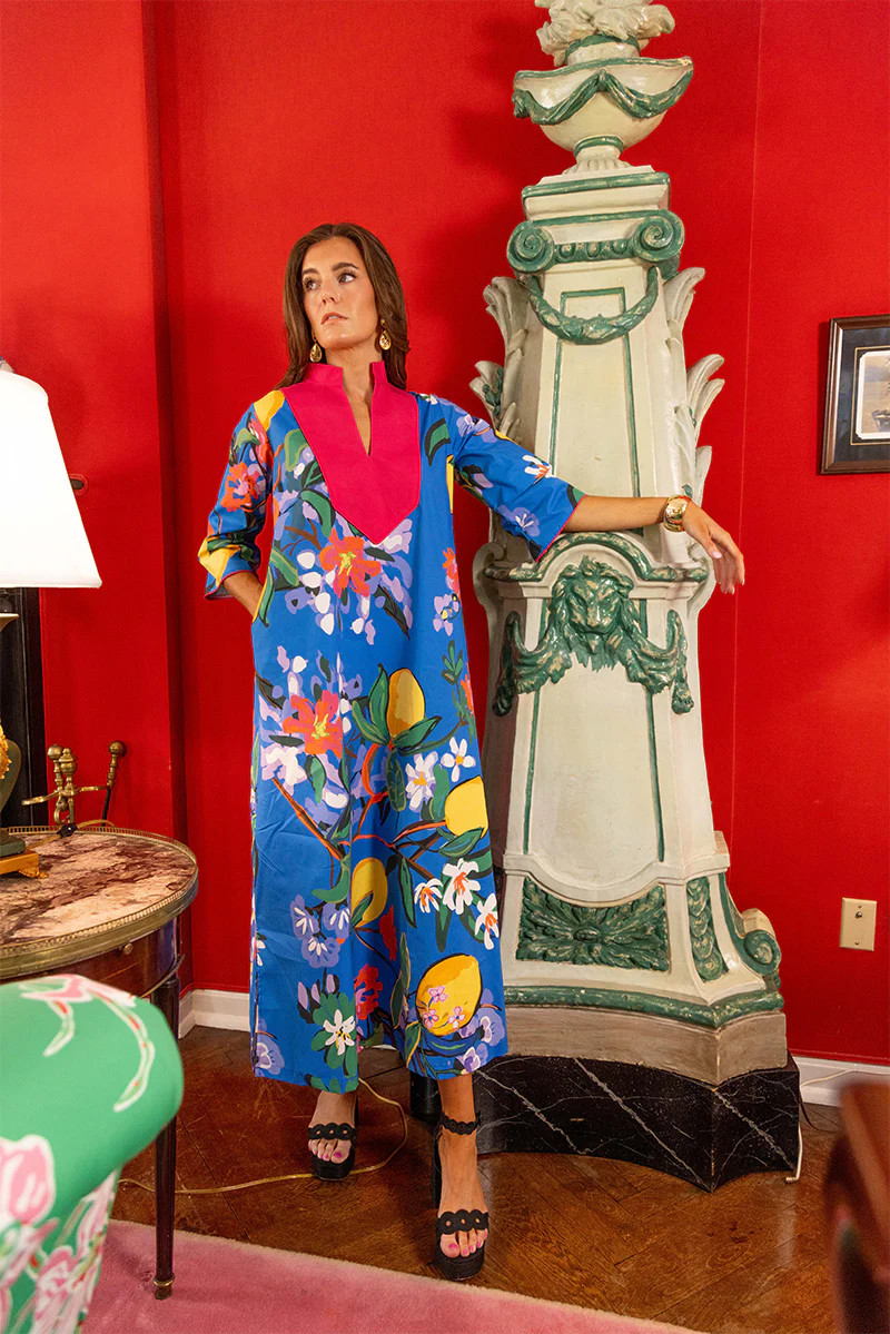 Blue Veranda© Babs Dress | House Of MBR