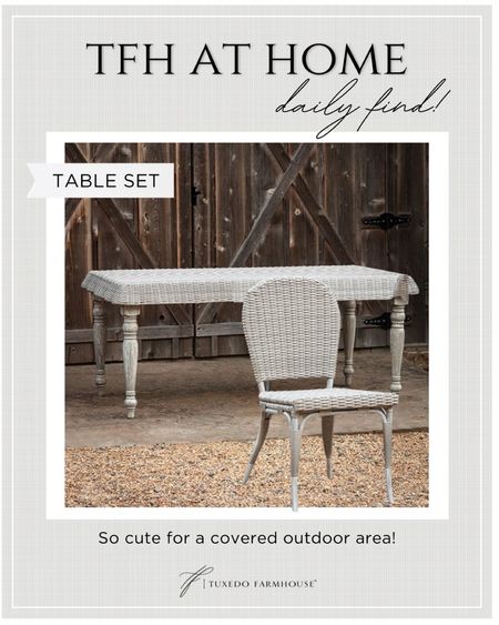 I love this set for outdoor dining in the summer!

#LTKhome #LTKSeasonal #LTKfamily