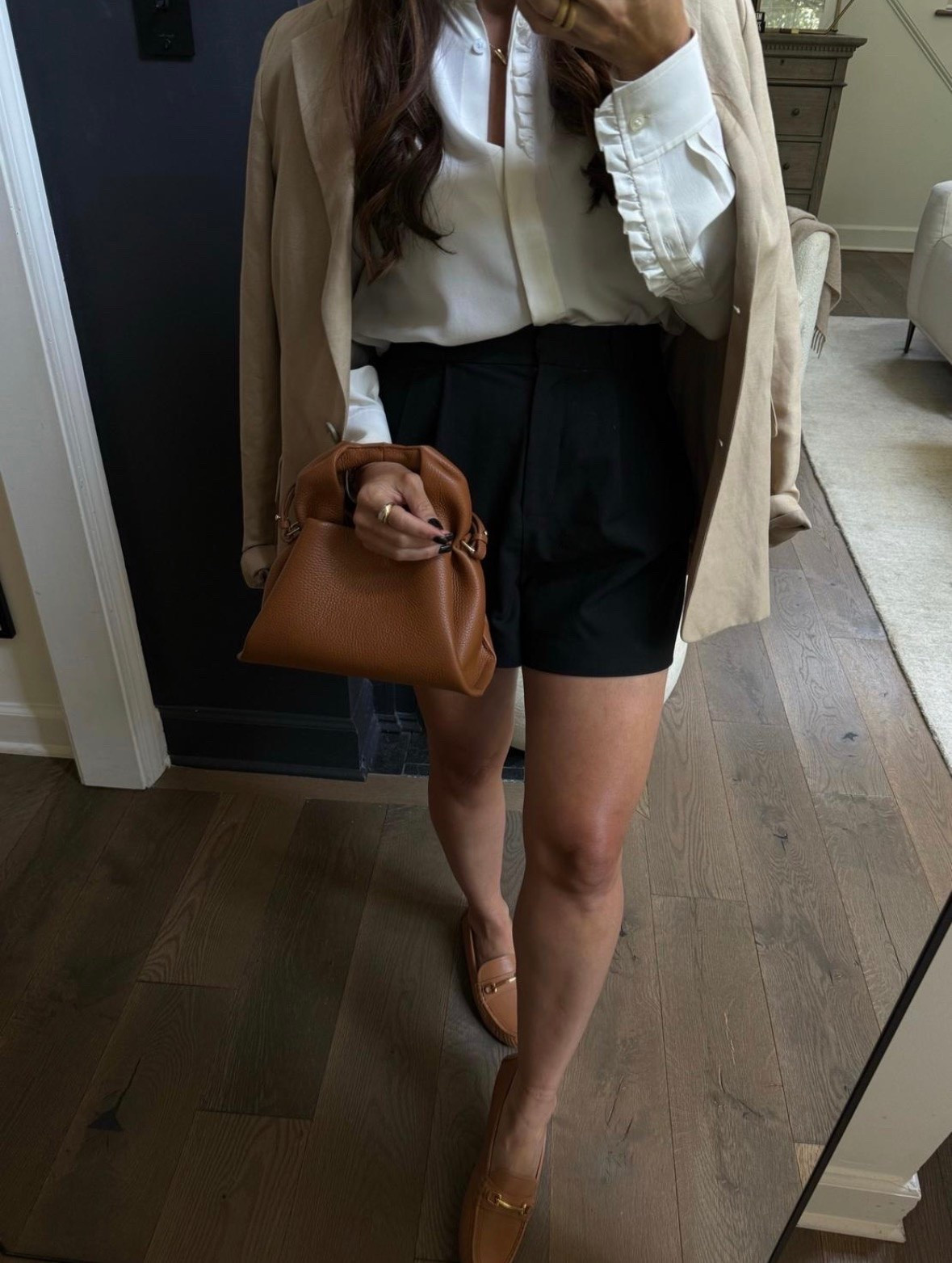 Guys! These loafers are like walking on a cloud ☁️ and they go perfectly with my quince bag (& the lily silk blouse of utter dreams!)

#LTKdayinmylife #LTKgrwm #LTKootd