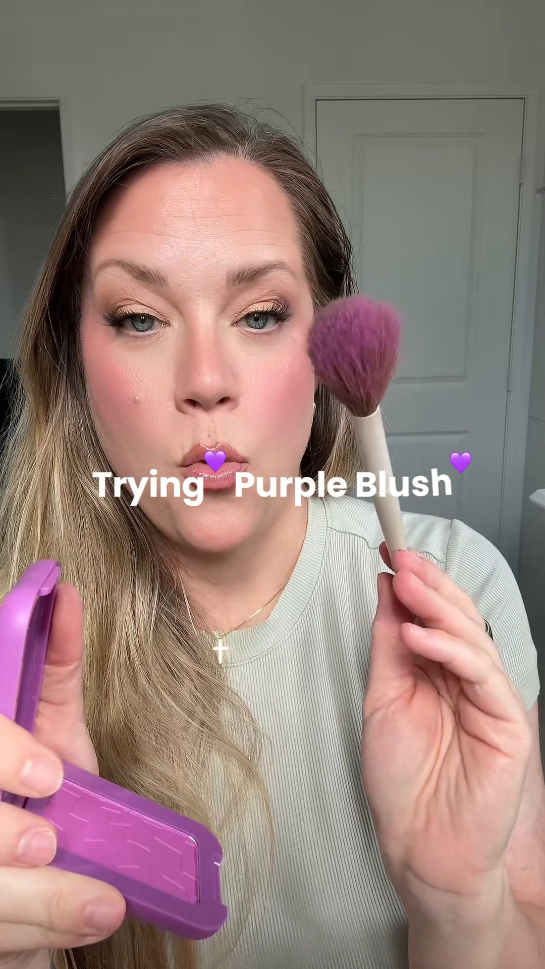 Trying purple blush for the first time 💜 

#LTKBeauty