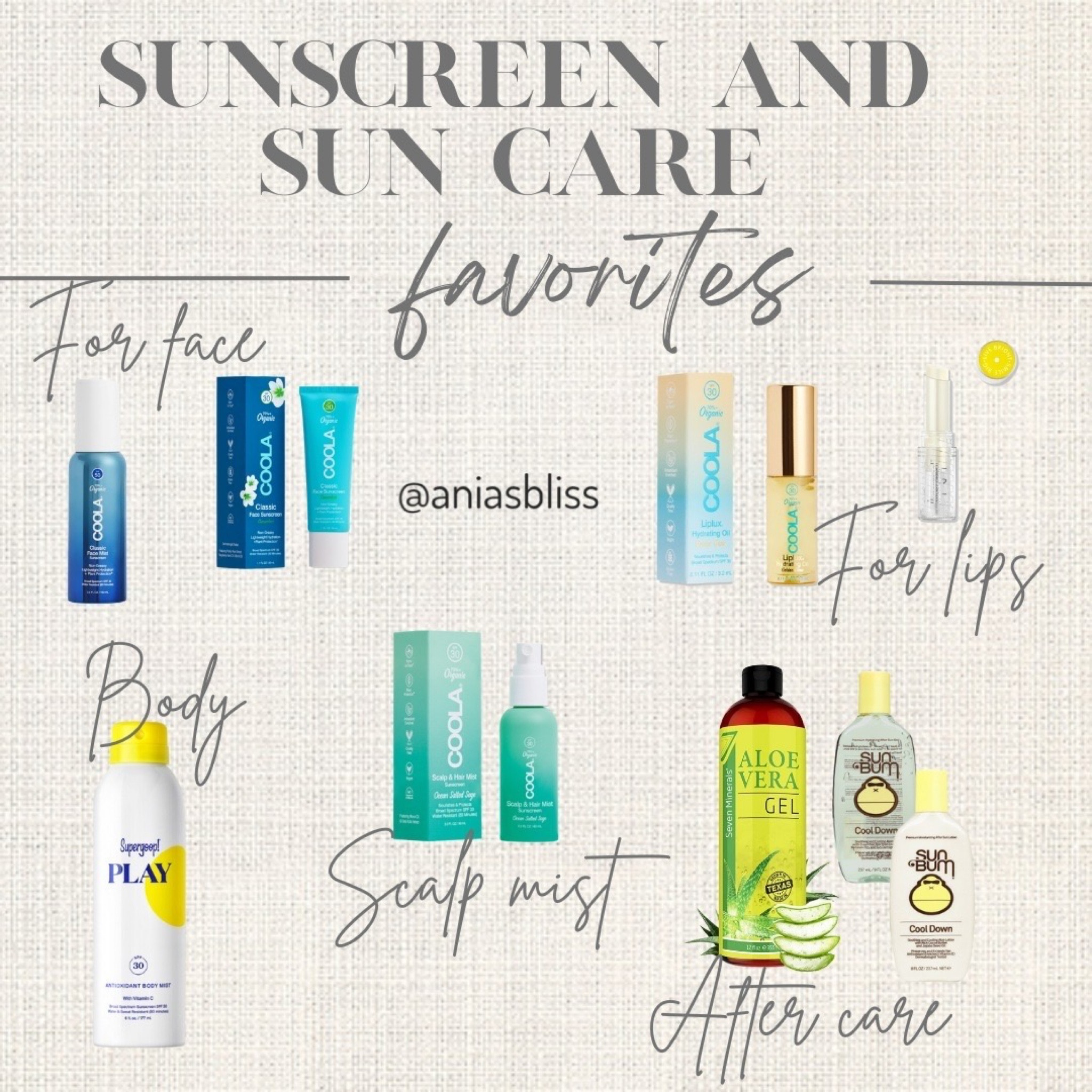 Favorite sunscreen and sun care products. 

#LTKbeauty #LTKSeasonal #LTKswim