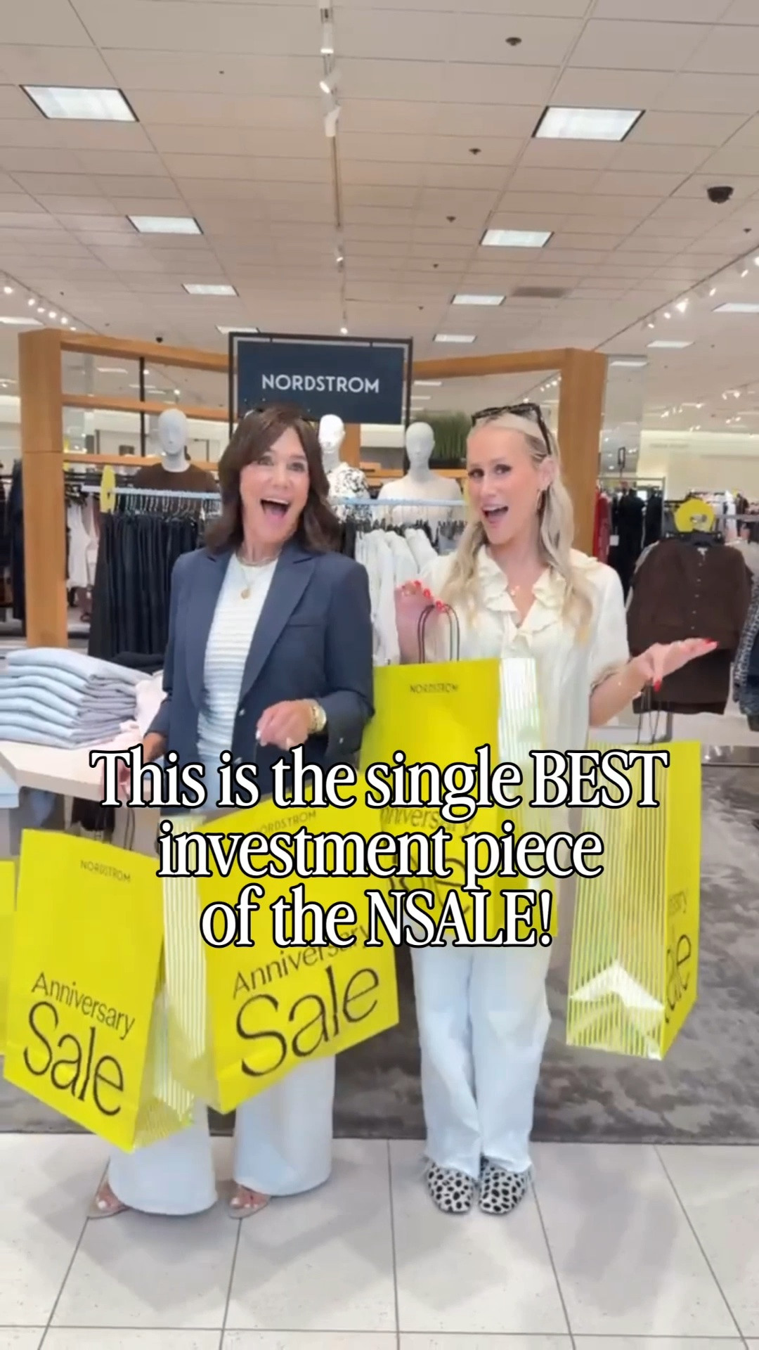 The BEST THING to buy during Nordstrom Anniversary … every single year!! 💕✨

After 25 years as Nordstrom buyer and personal stylist - I can confidently say these are always the smartest investment! 🤩

My advice is to find one or two (or three) that you love, because I guarantee you’ll wear them all the time

Happy shopping! 🎉✨

@nordstrom #nordstrom #nordstromstylist #nsale #nordstromanniversarysale

#LTKSaleAlert #LTKOver40 #LTKSeasonal