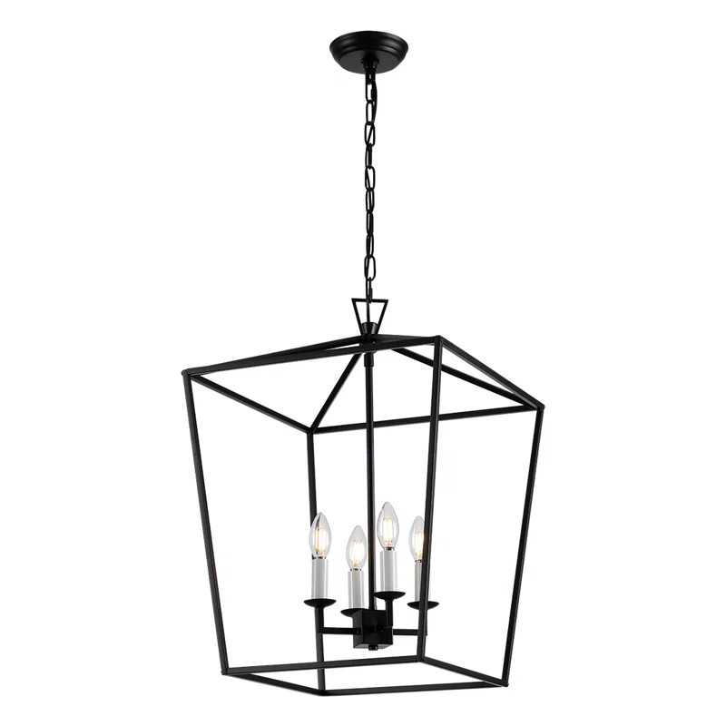 Namboodri 6 - Light Lantern Geometric Pendant | Wayfair Professional