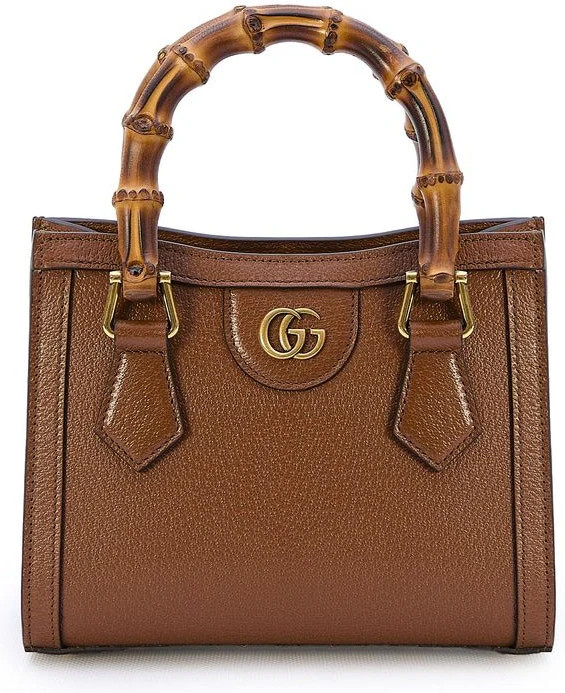 Gucci Women's Diana Mini Bag in Brown | 702732U3ZDT | LOZURI
